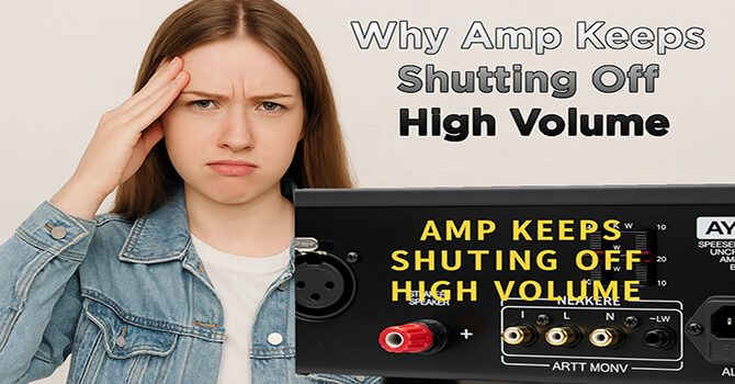 Amp Keeps Shutting Off High Volume
