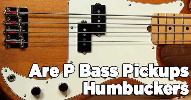 Are P Bass Pickups Humbuckers
