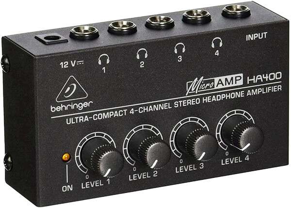 Behringer HA400 Ultra-Compact Headphone Amplifier –