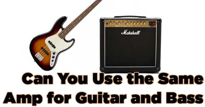 Can You Use the Same Amp for Guitar and Bass