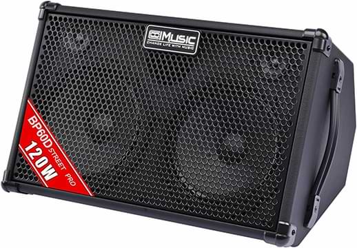 Coolmusic 120W Pro Acoustic Guitar Amp Bluetooth Reverb Chorus Delay