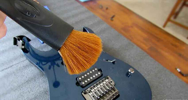 Dusting the Guitar