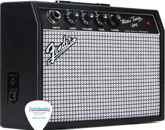 Fender Mini 65 Twin – 1 Watt Small Electric Guitar Amplifier