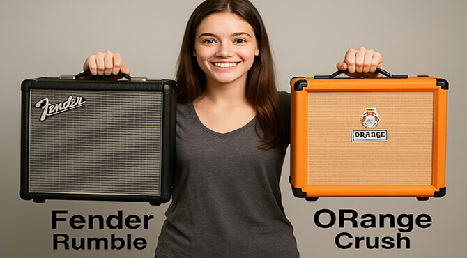 Fender Rumble Vs Orange Crush