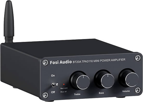 Fosi Audio BT20A Stereo Class D Amplifier, Receiver 200W