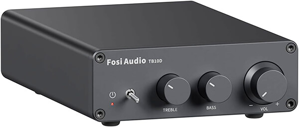 Fosi Audio TB10D 2 Channel Class D Stereo Amplifier 600W