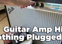 Guitar Amp Hiss Nothing Plugged In