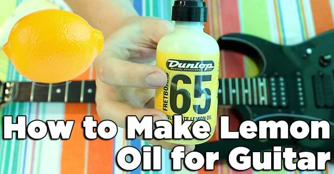 How to Make Lemon Oil for Guitar