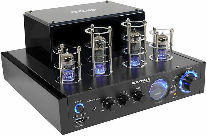 Rockville BluTube LED Bluetooth Tube Amplifier