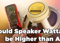 Should Speaker Wattage be Higher than Amp