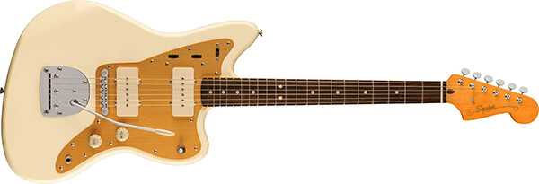 Squier J Mascis Jazzmaster Electric Guitar, with 2 Year Warranty, Vintage White, Laurel Fingerboard Squier J Mascis Jazzmaster Electric Guitar, with 2 Year Warranty, Vintage White, Laurel Fingerboard