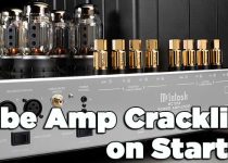 Tube Amp Crackling on Startup