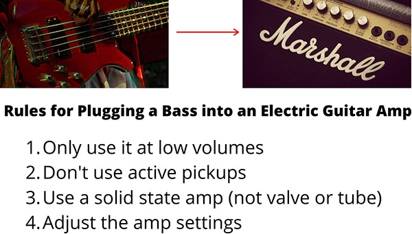 Use the Same Amp for Electric Guitar and Bass
